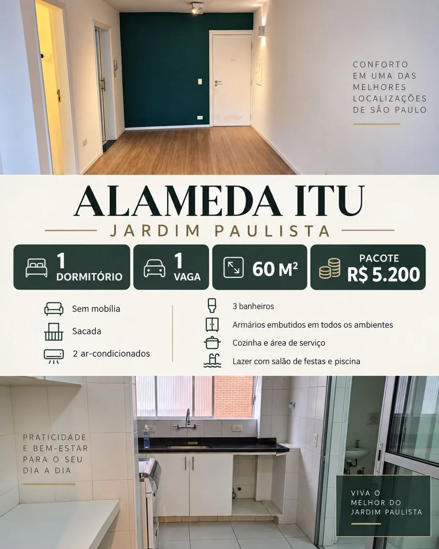 Arte aluguel apartamento com preço